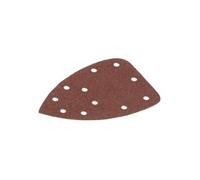 Outifrance - Lot De 5 Patins Triangulaires Auto-Agrippants - Grain 120 - 150X150X100 Mm