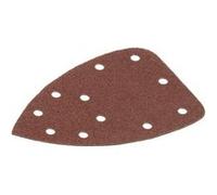 Outifrance - Lot De 5 Patins Triangulaires Auto-Agrippants - Grain 120 - 150X150X100 Mm G