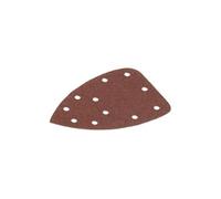 Outifrance - Lot De 5 Patins Triangulaires Auto-Agrippants - Grain 80 - 150X150X100 Mm G