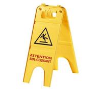 Outifrance Panneau signalisation Sol Glissant - 228 x h. 600 mm 750 g