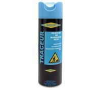 Outifrance - Peinture De Marquage Temporaire Bleue Fluo 500 Ml