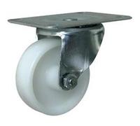 Outifrance - Roulette pivotante nylon Ø 75mm (platine 105 x 85 mm)