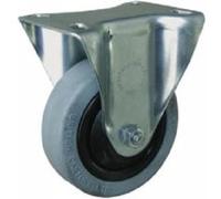 Outifrance - Roulette pivotante sans frein (platine 100 x 80 mm)