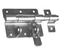 Outifrance Verrou Porte-Cadenas Argenté 12 mm Rectangulaire 1 Pièce