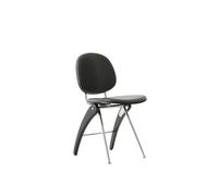 OUTIFUOTPP Chaise de Salle à Manger en Bois Massif du Milieu siècle, Chaise Luxueuse et Haut Gamme, Dossier, Style rétro Bauhaus, Cire Blanc(B)
