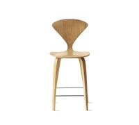 OUTIFUOTPP Chaises de Salle à Manger en Plaque pliée Bois Massif, chaises Conversation au Design créatif médiéval, Meubles Maison et Salon d'hôtel(Bar Stool Style C)