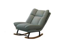 OUTIFUOTPP Fauteuil à Bascule/inclinable de Style Vintage for Adultes, adapté Un Usage Domestique, au Balcon ou comme canapé/Salon Paresseux(Buff)