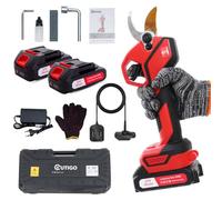 OUTIGO Sécateur Électrique Sans fil, 25mm Secateur Electrique 2 * 1500 mAh, avec 2 Batteries de21V pour la taille, le jardinage, les arbres fruitiers et le vignoble, Forbici Potatura Elettriche