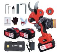 OUTIGO Sécateur Électrique Sans fil, 40mm Secateur Electrique 6000 mAh, Sécateur électrique avec Écran avec 2 Batteries de 3.0Ah pour la taille, le jardinage, les arbres fruitiers et le vignoble