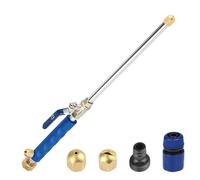 Outigu Hydro Jet Nettoyeur haute pression haute pression avec extrémité de tuyau d'arrosage en laiton 2 buses pour nettoyage de vitres de maison et extérieur Lavage à l'eau de voiture (type jet + type