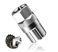Outil 2-en-1 Démonte-Cassette Vélo, 1 Pc, 5-12 Vitesses, Compatible Shimano | Démonte-Cassette, Retrait Frein à Roue Libre, Outil Vélo, Acier Traité Thermiquement