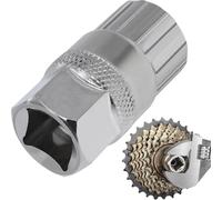 Outil 2-en-1 Démonte-Cassette Vélo,pour Cassette de 6,7,8,9,10,11 Vitesses | Démonte-Cassette,Outil Retrait Roue Libre,Réparation Chaîne VTT Route Mécanique
