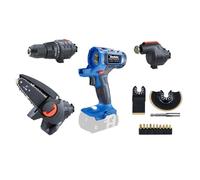 Outil 3-en-1 batterie 18V 17 pièces - Perceuse visseuse scie multifonction chaîne