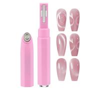 Outil à Aimant pour les Ongles Set de Baguettes Magnétiques pour les Ongles