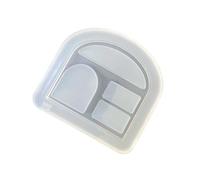 Outil à bijoux en silicone pour petits desserts assurant un démoulage simple et des designs nettoyables