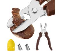 Outil à biscuits aux châtaignes, éplucheur de biscuits aux noix | Kit d'outils pour couper les châtaignes - Outil de découpe de châtaignes avec poignée ergonomique pour châtaignes, noix, alm