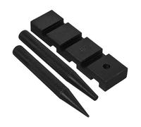 Outil à Chaîne pour Tronçonneuse, Briseur Manuel Métal Fer | Kit Compact pour Réparations Rapides, Usage Atelier ou Terrain, Noir, pour Chaînes Essence