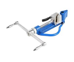 Outil à cliquet en acier inoxydable bleu for sangles, pistolet de serrage de sangles en acier, palan de type treuil, fabriqué en Chine continentale