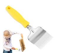 Outil à Décoper le Miel | Petite Fourche de Table en Acier Inoxydable,Pelle pour Ruche et Extracteur,pour Apiculture Débutants Jardin Cour Intérieur Extérieur Ferme Apicole