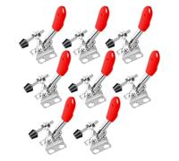 Outil à dégagement rapide bascule manuelle, 20 pinces en acier au carbone argenté 60 lb for le soudage horizontal du travail bois