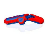KNIPEX ErgoStrip PV 135 mm, 16 95 03 SB | sous blister, pour câble rond Ø 8-13 mm, câble PV 4/6 mm², outil à dénuder