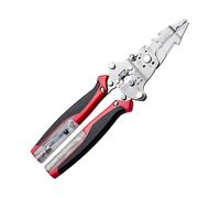 Outil à dénuder antidérapant avec mesure de courant | Outil à sertir pour câbles électriques - Pour électriciens et amateurs de connexions isolées et non isolées