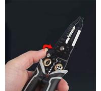 Outil À Dénuder - Coupe- 9 En 1, Pince À Dénuder, Pince À Sertir, Outil De Câble Avec Fonctions De Dénudage - Outil De Câblage