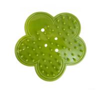 Outil à dénuder en caoutchouc souple, conçu pour enlever les épines et les feuilles des roses et diverses fleurs de jardin (vert)