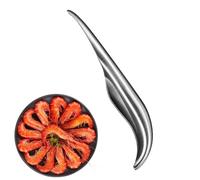 Outil à Déveiner les Crevettes,Gadget De Cuisine Portable,Outil de Dévainage pour Fruits de Mer - pour Papa Grand-mère Grand-père Chefs Hommes Femmes Jeunes Adolescents