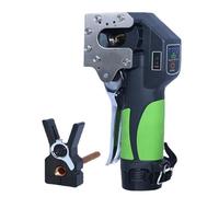 Outil à évaser électrique for tubes de cuivre, alimenté par batterie au lithium, Super Star ST-E900A, accessoires inclus(Pipe clam1-4 6.35MM)