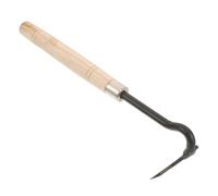 Outil à Gratter L'écorce d'arbre, Manche Bois Acier Courbé | Troncs et Fruitiers, Nettoyage de Printemps au Jardin, Compact, Prise Sûre, Facile à Porter