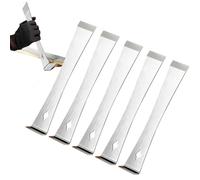 Outil à Lever | 5 Pièces pour Enlever les Plinthes avec Arrache-Intégré,Barre de Levage Plate - pour Démolition, Rénovation Cuisine, Frappe, Tirage, Grattage, Soulèvement, Amélioration Habitat