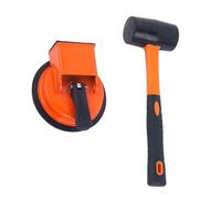 Outil à main à aspiration efficace, outil de marteau en caoutchouc pour fixer les espaces de sol, aide à la construction pour l'installation du bois et du carrelage, fixation des espaces de sol pour