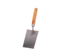 Outil à main de plâtrage de mastic en acier | Mur d'acier au manganèse plâtrant avec l'anti poignée en bois de glissement for mesurer la brique(A1)