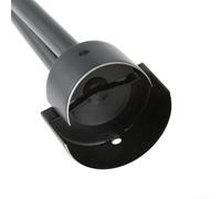 Outil à main en cuir demi-rond pour portefeuille, porte-cartes, sangle de ceinture, artisanat avec joint en caoutchouc de protection fabriqué à partir d'acier pour plus de longévité (25 mm)