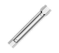 Outil à plomb sous l'évier - 25,2 x 8,4 cm - Cuisine multifonctionnelle à double tête, modernisation de la clé pour lavabo du robinet d'eau, accessoires de robinet de salle de bain