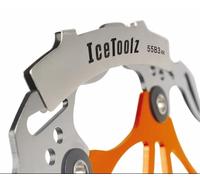 Outil à puces de la griffe de frein à disque en acier en acier / orange