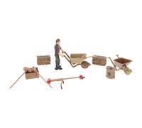 Outil Agricole De Simulation, 11 Pièces, Instruments Agricoles De Simulation, Ornements Agricoles Modèles