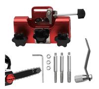 Outil Aiguiseur De Chaîne De Tronçonneuse | Avec Accessoires Affûtage Rapide | Kit de Gabarit d'Affûtage Léger pour Tronçonneuse | Pour Exploitation Forestière Sylviculture Menuiserie Extérieur Garage