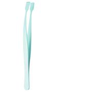 Outil applicateur de cils - Pince à épiler de précision en acier inoxydable 11,9 x 1,1 cm | Pincettes en acier inoxydable avec poignée antidérapante, compactes pour le maquillage | Recourbe-cils porta