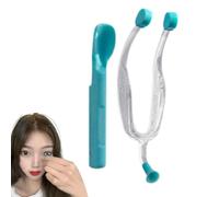 Outil applicateur de lentilles de - Applicateur de en Silicone et Outil de Retrait | Dissolvant et Insertion de lentilles de, cuillère en Silicone Souple et Portable pour Voyage et Usage Domestique