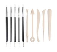 outil Argile Sèche À L’Air, Silicone 5 Pièces, Outils Plastiques