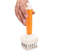 Outil attendrisseur de viande, aiguille adoucisseur de viande - Agrafeuse à aiguille pour attendrisseur de viande - 24 aiguilles en acier inoxydable, hachoir à viande petit pour porc, poulet et bœuf