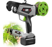 Outil Automatique De Ligature, Machine À Attacher Les Plantes Électrique Sans Fil Avec Moteur Sans Balais 60 W, Capacité 25 Mm (1 Po), Opération 2 S, Léger 800 G (1,76 Lb) Pour Raisins(2RollsStrap)