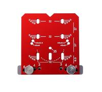 Outil auxiliaire de positionnement de perçage de charnière,kit de fixation de perçage caché de 35mm,gabarit de perçage de guide de matériel réglable (B1,1PCS)