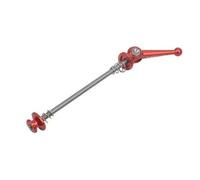 Outil Calage Volant d’inertie Brochettes de moyeu de vélo de Route en Alliage de Titane à dégagement Rapide pour VTT Arrache Volant(130mm Red)
