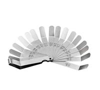 Outil Calage Volant d’inertie Clé de réglage de vis de Moteur de Moto, Outils de réglage du Jeu des soupapes + jauge d'épaisseur 0,005 à 0,020 Pouce Arrache Volant(Ruler)