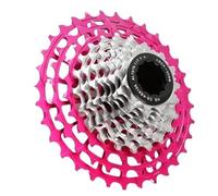 Outil calage volant d’inertie Convient pour la roue libre vélo route 11 vitesses RYDEX 11v Cassette Hg 11 vitesses Compatible avec Shimano 105 Di2 R7000 Ultegra R8000 Dura Ace R9100(11S 34T Pink)