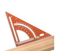 Outil Carré - Règle Triangulaire Réglable En D'Aluminium Pour Charpenterie - Rapporteur d'Équerre de Menuisier | Destinée Aux Hommes, Femmes Et Artisans Du Bâtiment