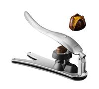 Outil casse-noix, ouvre-châtaignes, ouvre-noix, coupe-châtaignes Pince à noix avec poignée antidérapante, outil pour craqueler les noix de pécan, outils de cuisine pour éplucher et ouvrir toutes les n